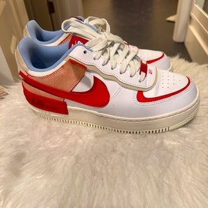 Nike Air Force 1 Shadow ‘Cracked Leather’ Size: 9